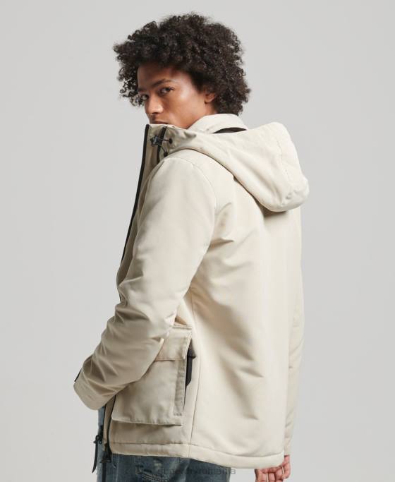 Superdry jachetă de vânt ultimate SD îmbrăcăminte bej bărbați JX0Z926