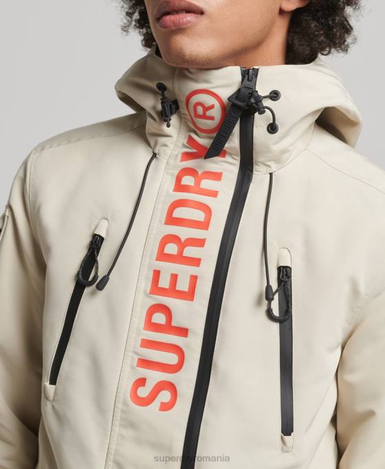 Superdry jachetă de vânt ultimate SD îmbrăcăminte bej bărbați JX0Z926