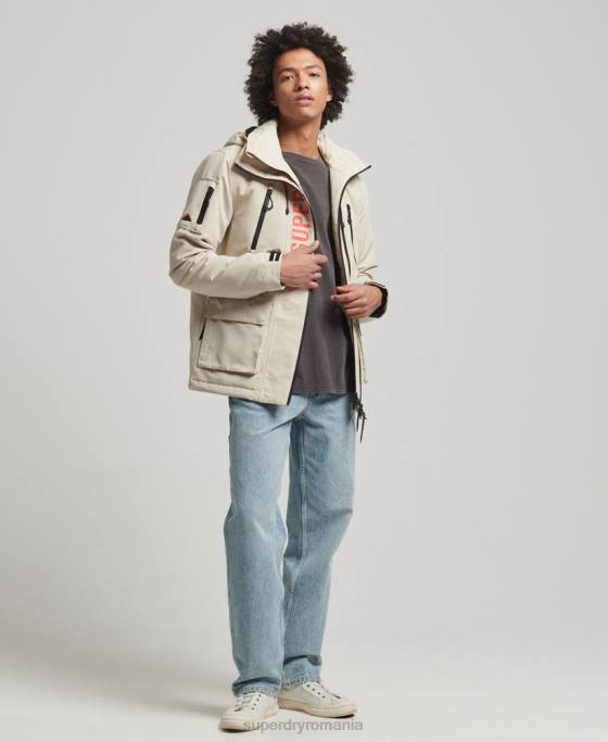 Superdry jachetă de vânt ultimate SD îmbrăcăminte bej bărbați JX0Z926