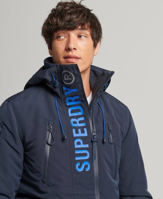 Superdry jachetă de vânt ultimate SD îmbrăcăminte marina bărbați JX0Z1092