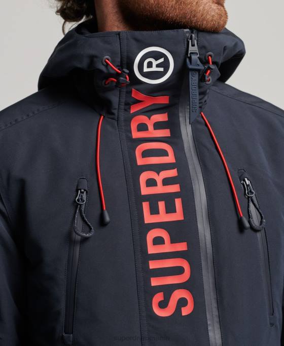 Superdry jachetă de vânt ultimate SD îmbrăcăminte marina bărbați JX0Z1101