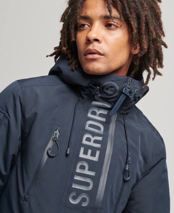 Superdry jachetă de vânt ultimate SD îmbrăcăminte marina bărbați JX0Z4444