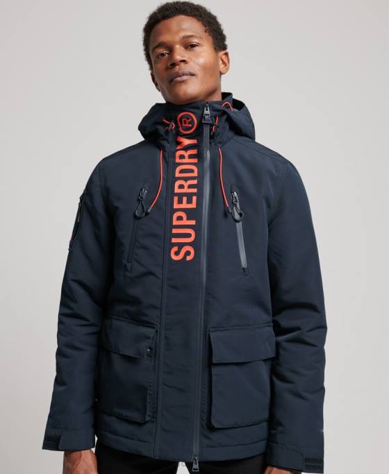 Superdry jachetă de vânt ultimate SD îmbrăcăminte marina bărbați JX0Z940