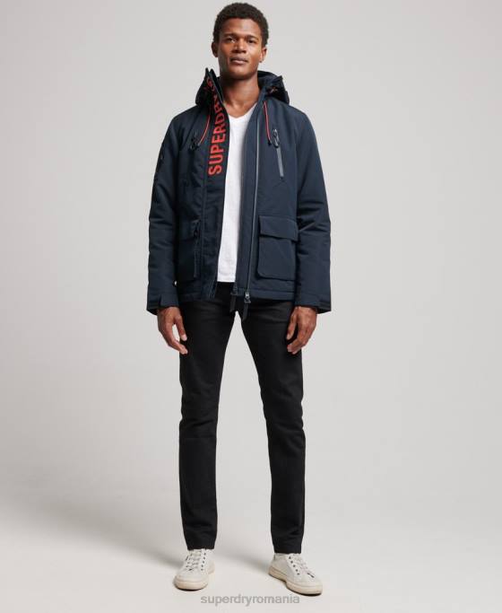 Superdry jachetă de vânt ultimate SD îmbrăcăminte marina bărbați JX0Z940