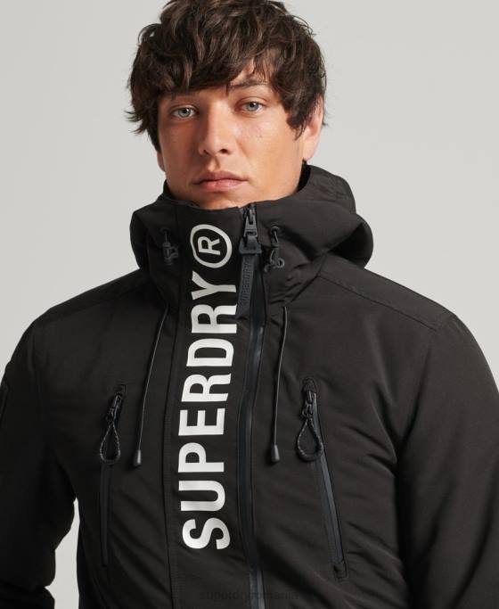 Superdry jachetă de vânt ultimate SD îmbrăcăminte negru bărbați JX0Z1187