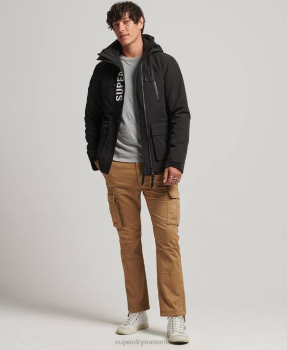 Superdry jachetă de vânt ultimate SD îmbrăcăminte negru bărbați JX0Z1187