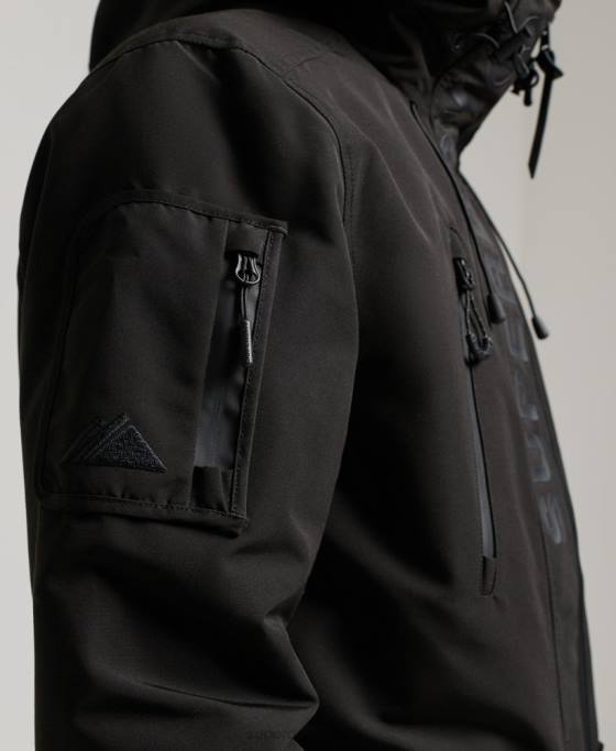 Superdry jachetă de vânt ultimate SD îmbrăcăminte negru bărbați JX0Z919