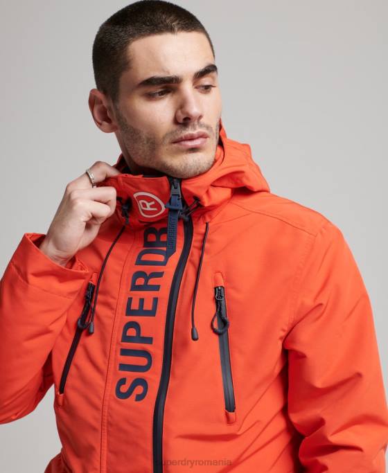 Superdry jachetă de vânt ultimate SD îmbrăcăminte portocale bărbați JX0Z998