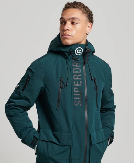 Superdry jachetă de vânt ultimate SD îmbrăcăminte verde bărbați JX0Z1152