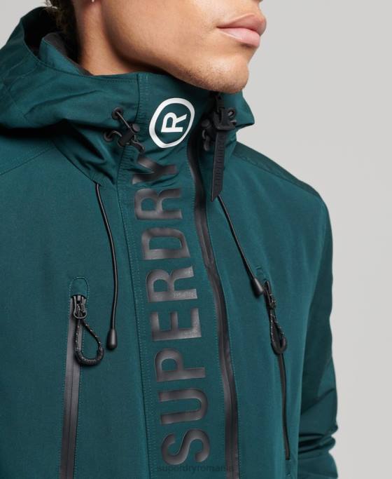 Superdry jachetă de vânt ultimate SD îmbrăcăminte verde bărbați JX0Z1152