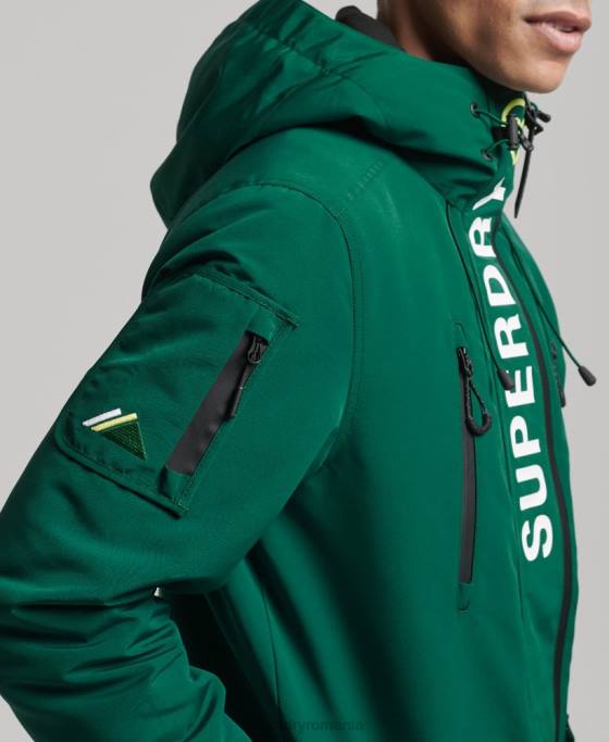 Superdry jachetă de vânt ultimate SD îmbrăcăminte verde bărbați JX0Z930