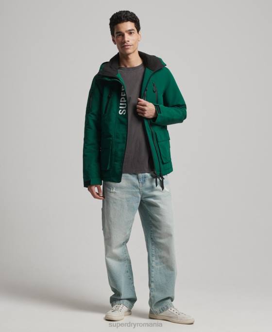 Superdry jachetă de vânt ultimate SD îmbrăcăminte verde bărbați JX0Z930