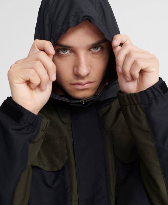 Superdry jachetă desert alchemy cu 5 buzunare îmbrăcăminte verde bărbați JX0Z1198