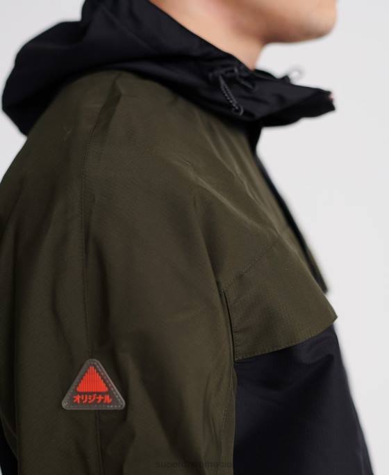 Superdry jachetă desert alchemy cu 5 buzunare îmbrăcăminte verde bărbați JX0Z1198
