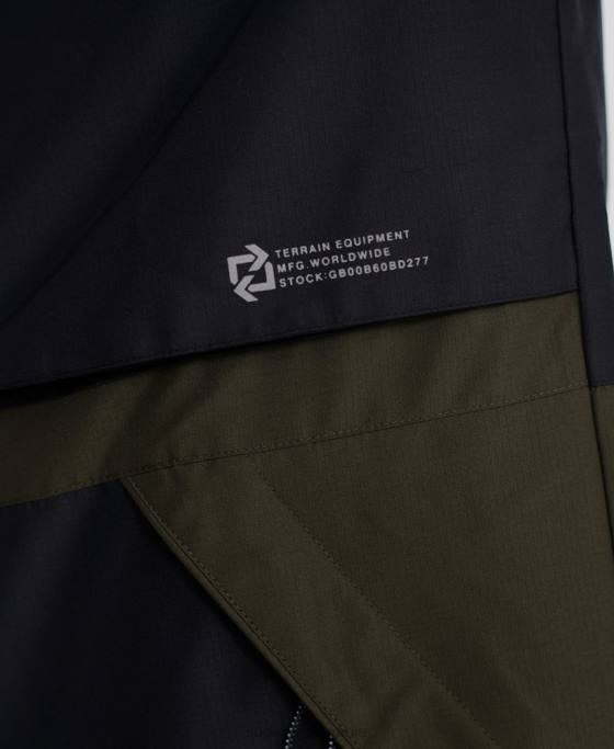 Superdry jachetă desert alchemy cu 5 buzunare îmbrăcăminte verde bărbați JX0Z1198