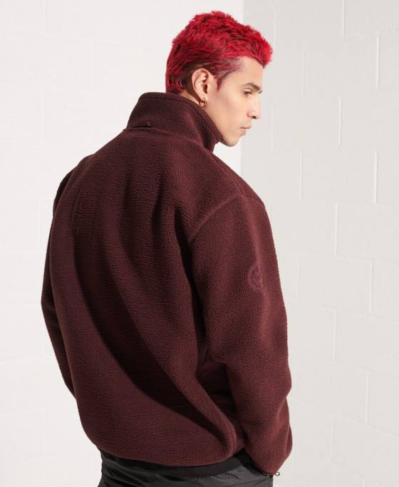 Superdry jachetă din lână de expediție îmbrăcăminte roșu bărbați JX0Z867