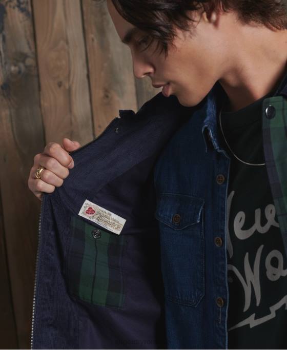 Superdry jachetă dry cruiser ediție limitată îmbrăcăminte galben bărbați JX0Z4769