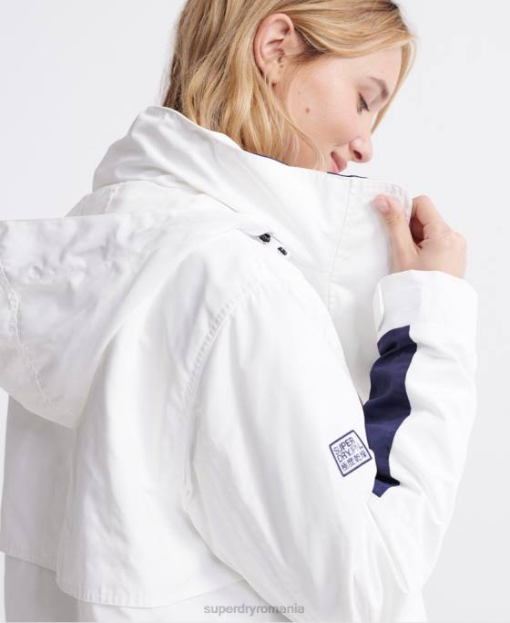 Superdry jachetă esențială cu mânecă lungă 4 în 1 îmbrăcăminte cremă femei JX0Z3857