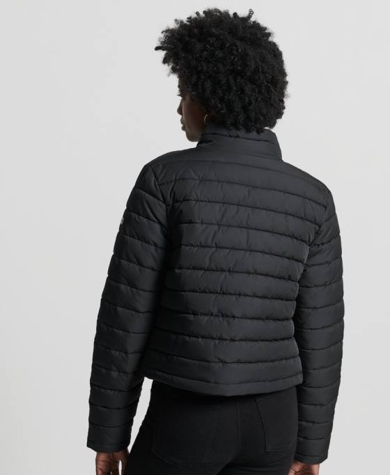 Superdry jachetă fuji boxy îmbrăcăminte negru femei JX0Z5574