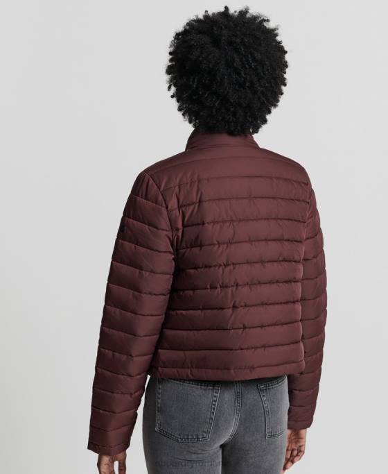 Superdry jachetă fuji boxy îmbrăcăminte roșu femei JX0Z5535