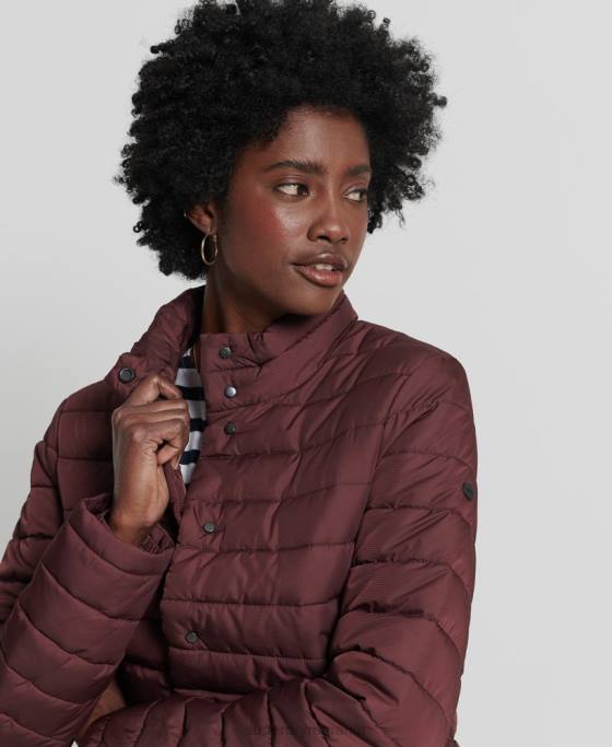 Superdry jachetă fuji boxy îmbrăcăminte roșu femei JX0Z5535