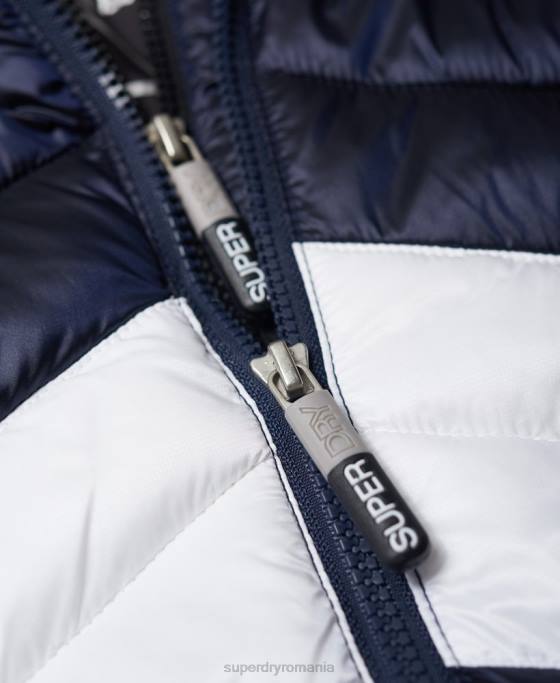 Superdry jachetă fuji chevron lux offshore îmbrăcăminte marina femei JX0Z5703