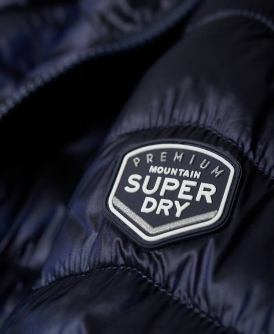 Superdry jachetă fuji chevron lux offshore îmbrăcăminte marina femei JX0Z5703