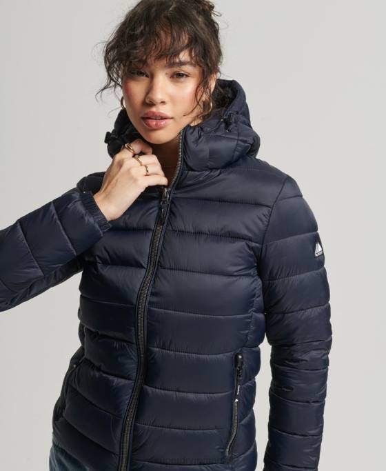 Superdry jachetă fuji clasică îmbrăcăminte marina femei JX0Z3657