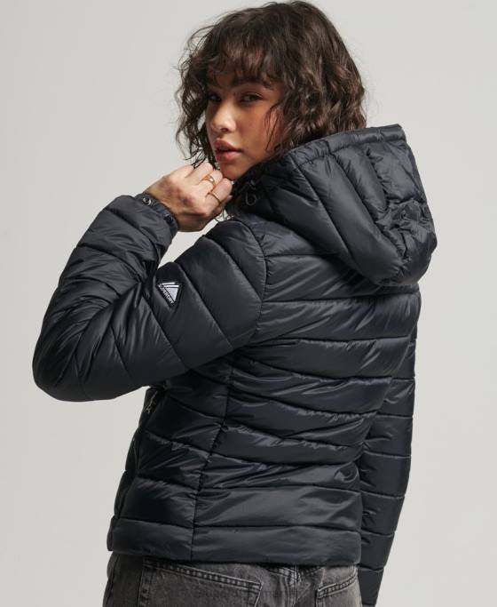 Superdry jachetă fuji clasică îmbrăcăminte negru femei JX0Z3794