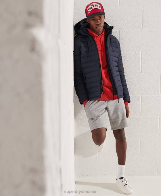 Superdry jachetă fuji cu glugă îmbrăcăminte marina bărbați JX0Z4668