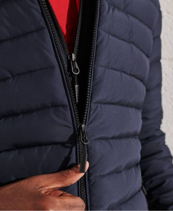 Superdry jachetă fuji cu glugă îmbrăcăminte marina bărbați JX0Z4668