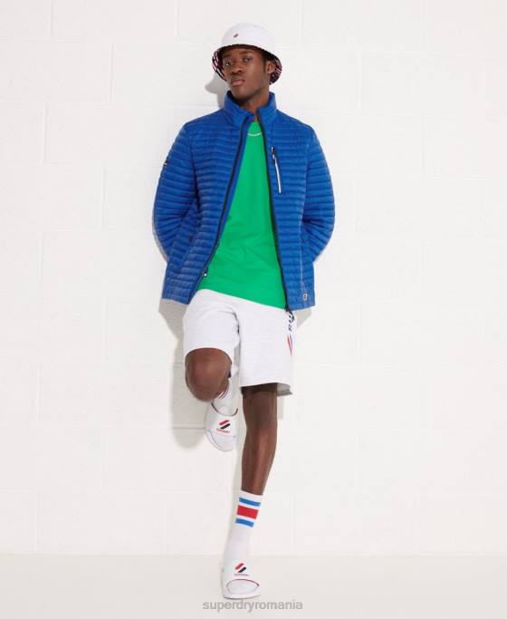 Superdry jachetă fuji fără glugă la pachet îmbrăcăminte albastru bărbați JX0Z1191