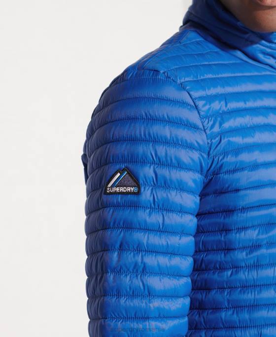 Superdry jachetă fuji fără glugă la pachet îmbrăcăminte albastru bărbați JX0Z1191
