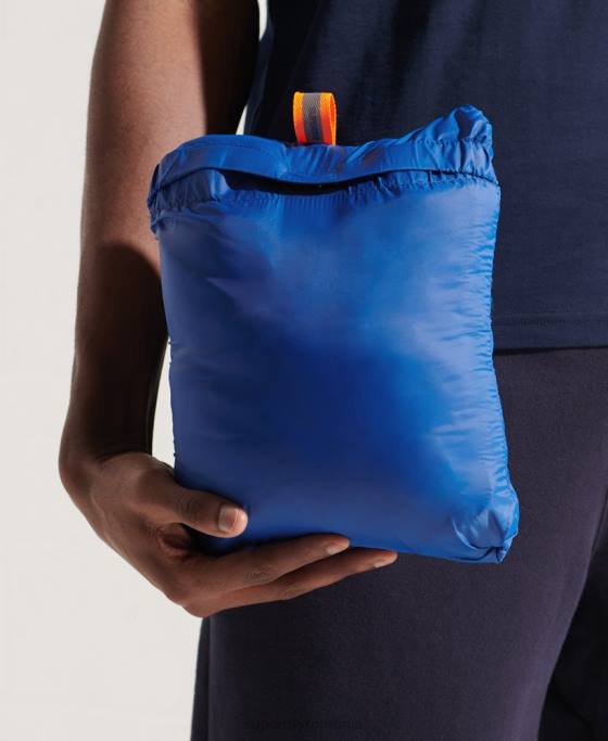 Superdry jachetă fuji fără glugă la pachet îmbrăcăminte albastru bărbați JX0Z1191