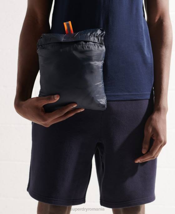 Superdry jachetă fuji fără glugă la pachet îmbrăcăminte marina bărbați JX0Z1177