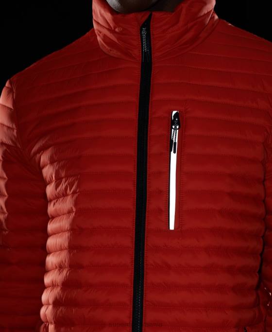 Superdry jachetă fuji fără glugă la pachet îmbrăcăminte portocale bărbați JX0Z1190