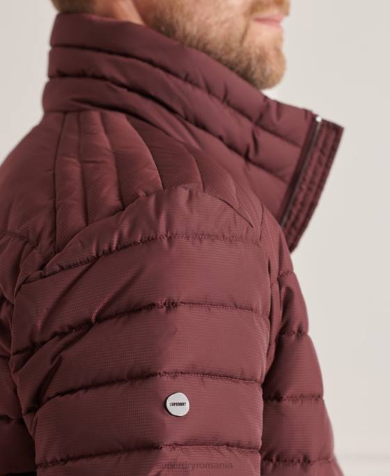 Superdry jachetă fuji fără glugă studios îmbrăcăminte roșu bărbați JX0Z1154