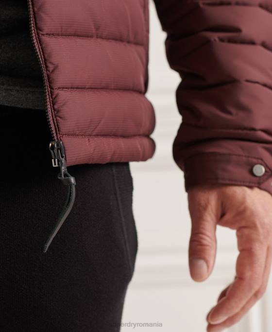 Superdry jachetă fuji fără glugă studios îmbrăcăminte roșu bărbați JX0Z1154