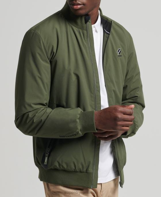 Superdry jachetă harrington code training îmbrăcăminte kaki bărbați JX0Z1096