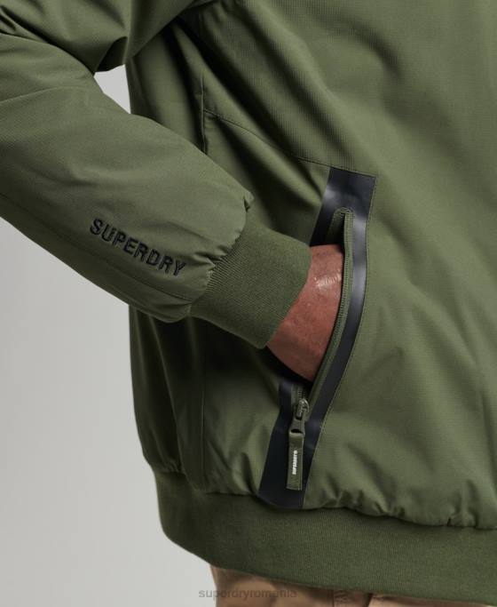 Superdry jachetă harrington code training îmbrăcăminte kaki bărbați JX0Z1096