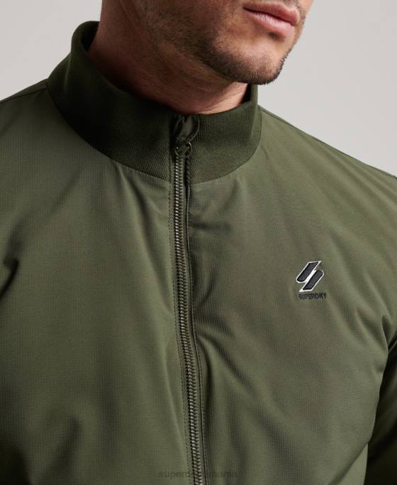 Superdry jachetă harrington de antrenament îmbrăcăminte kaki bărbați JX0Z925
