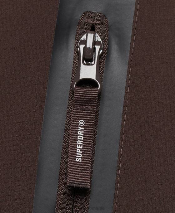 Superdry jachetă harrington de antrenament îmbrăcăminte maro bărbați JX0Z1053
