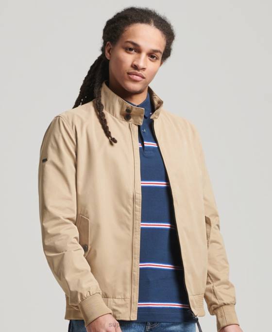 Superdry jachetă harrington iconică îmbrăcăminte bronzat bărbați JX0Z4709