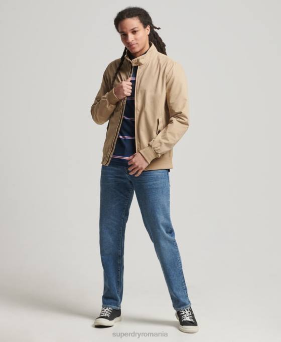 Superdry jachetă harrington iconică îmbrăcăminte bronzat bărbați JX0Z4709