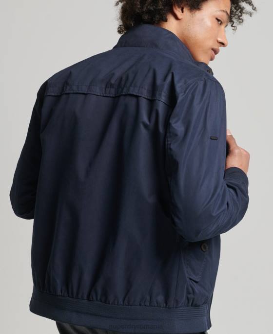 Superdry jachetă harrington iconică îmbrăcăminte marina bărbați JX0Z4443