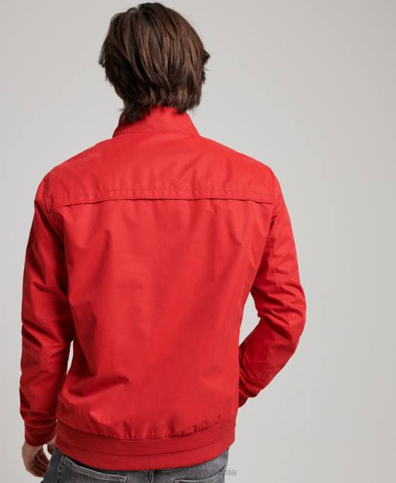 Superdry jachetă harrington iconică îmbrăcăminte roșu bărbați JX0Z4465