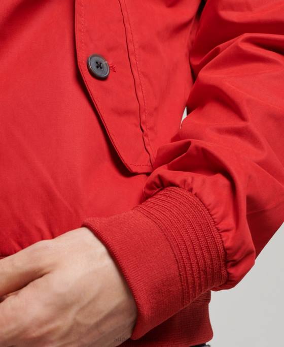 Superdry jachetă harrington iconică îmbrăcăminte roșu bărbați JX0Z4465