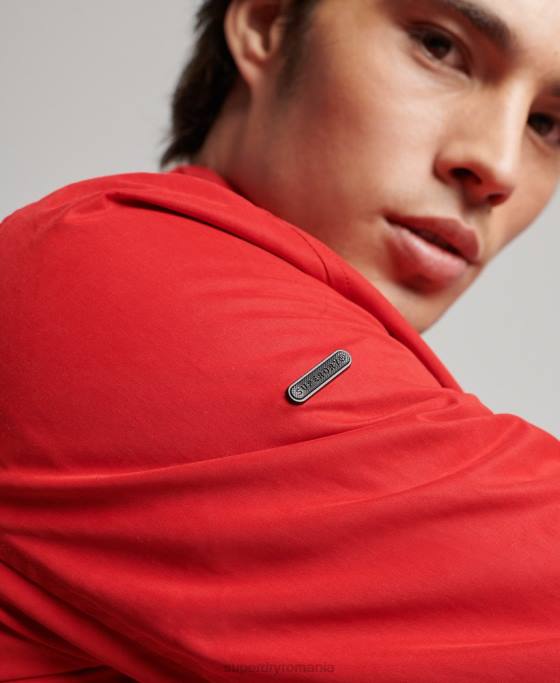 Superdry jachetă harrington iconică îmbrăcăminte roșu bărbați JX0Z4465