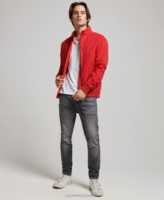 Superdry jachetă harrington iconică îmbrăcăminte roșu bărbați JX0Z4465