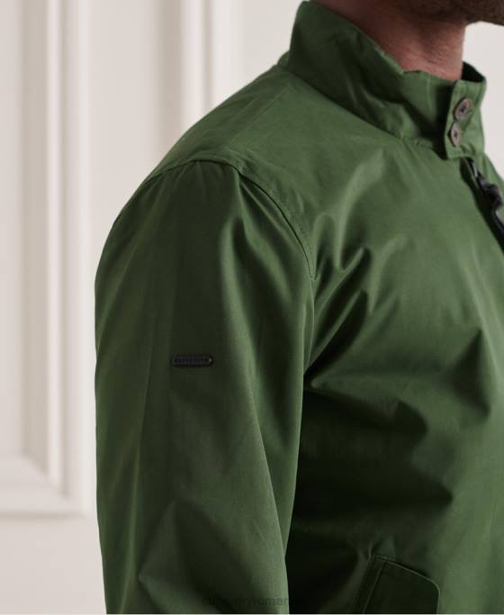 Superdry jachetă harrington iconică îmbrăcăminte verde bărbați JX0Z4614